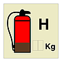 Halon fire extinguisher (Marine Sign)