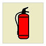 Portable fire extinguisher  (Marine Sign)