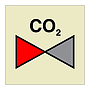 CO2 Section Valve (Marine Sign)