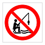 No fishing symbol sign