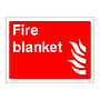 Fire blanket sign