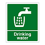 Drinking Water sign