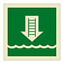 Embarkation ladder symbol (Marine Sign)
