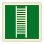 Emergency escape ladder symbol (Marine Sign)