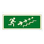 Running man up right (Marine Sign)