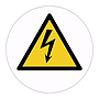 Electricity hazard warning symbol labels (Sheet of 18)