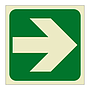 Right directional arrow (Marine Sign)
