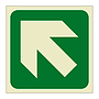 Up left directional arrow (Marine Sign)