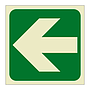 Left directional arrow (Marine Sign)