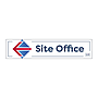 Site Safe - Site office Arrow left sign