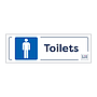 Site Safe - Male Toilets sign