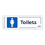 Site Safe - Female toilets sign
