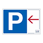 Site Safe - Parking Arrow left sign