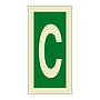 Letter C (Marine Sign)