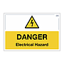 Site Safe - Danger Electrical hazard sign