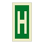 Letter H (Marine Sign)
