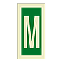 Letter M (Marine Sign)