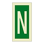 Letter N (Marine Sign)