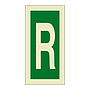 Letter R (Marine Sign)