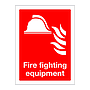 Fire fighting equipment sign