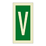 Letter V (Marine Sign)