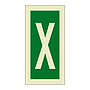 Letter X (Marine Sign)