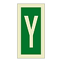 Letter Y (Marine Sign)