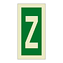 Letter Z (Marine Sign)