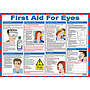 First aid for eyes poster