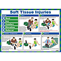 First aid for soft tissue injuries poster