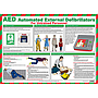 AED Automated external defibrillators for untrained personnel poster