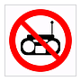 No radios symbol sign