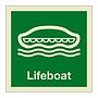 Lifeboat with text 2019 (Marine Sign)