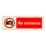 No cameras (Marine Sign)