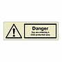 Danger CO2 protected area (Marine Sign)