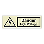 Danger High voltage (Marine Sign)