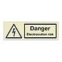 Danger Electrocution risk (Marine Sign)