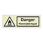 Danger Flammable liquid (Marine Sign)