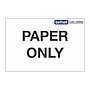 Paper only sign