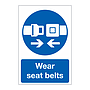 Wear seat belts sign