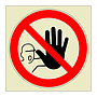 Do not enter symbol (Marine Sign)