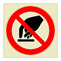 Do not touch symbol (Marine Sign)
