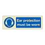 Ear protection must be worn (Marine Sign)