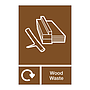 Wood & Timber waste sign