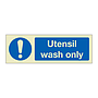 Utenstil wash only (Marine Sign)