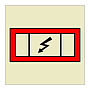 Emergency switchboard (Marine Sign)