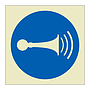 Sound horn symbol (Marine Sign)