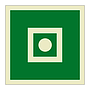 Shipboard general alarm symbol sign (Marine Sign)