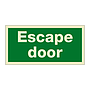 Escape door (Marine Sign)