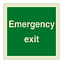 Emergency exit (Marine Sign)